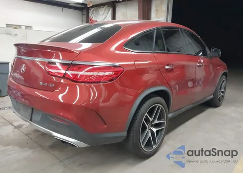 2017 Mercedes-Benz Amg Gle 43 Coupe 4Matic from USA, damaged, VIN 4JGED6EB6HA062012